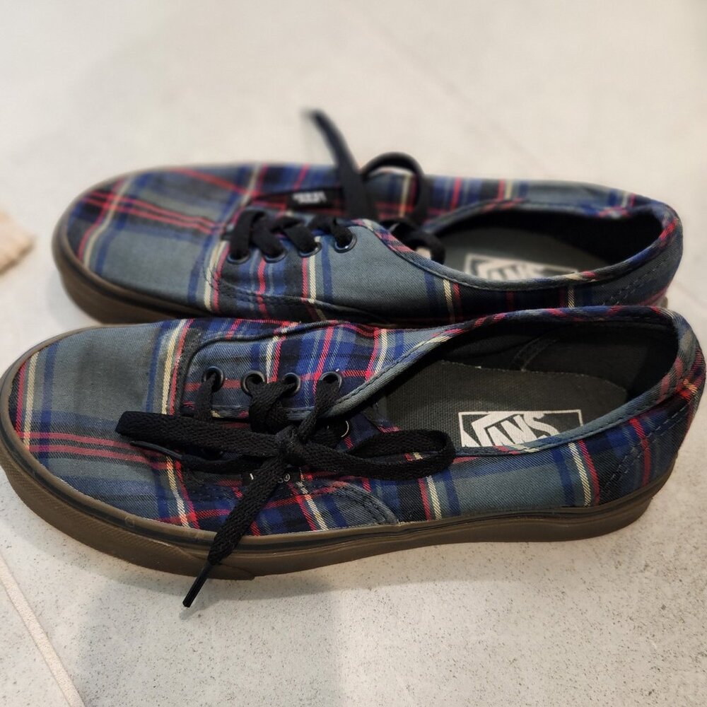 Vans Tartan Gum Classic Plaid Shoe